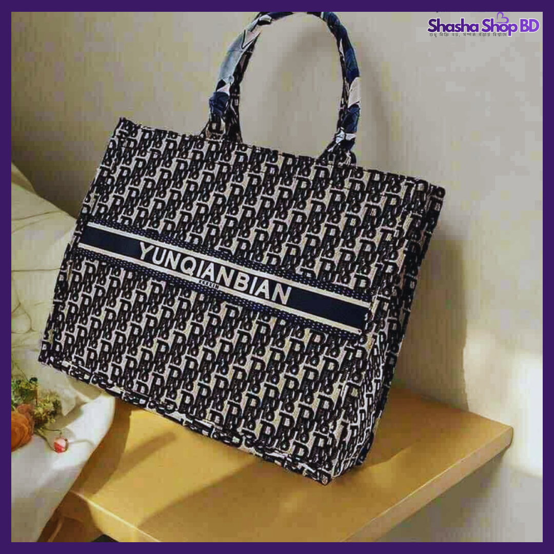 👜 Large Capacity Travel Bag (Dior Design) | দুবাই ব্র্যান্ডের প্রিমিয়াম ট্রাভেল টোট ব্যাগ