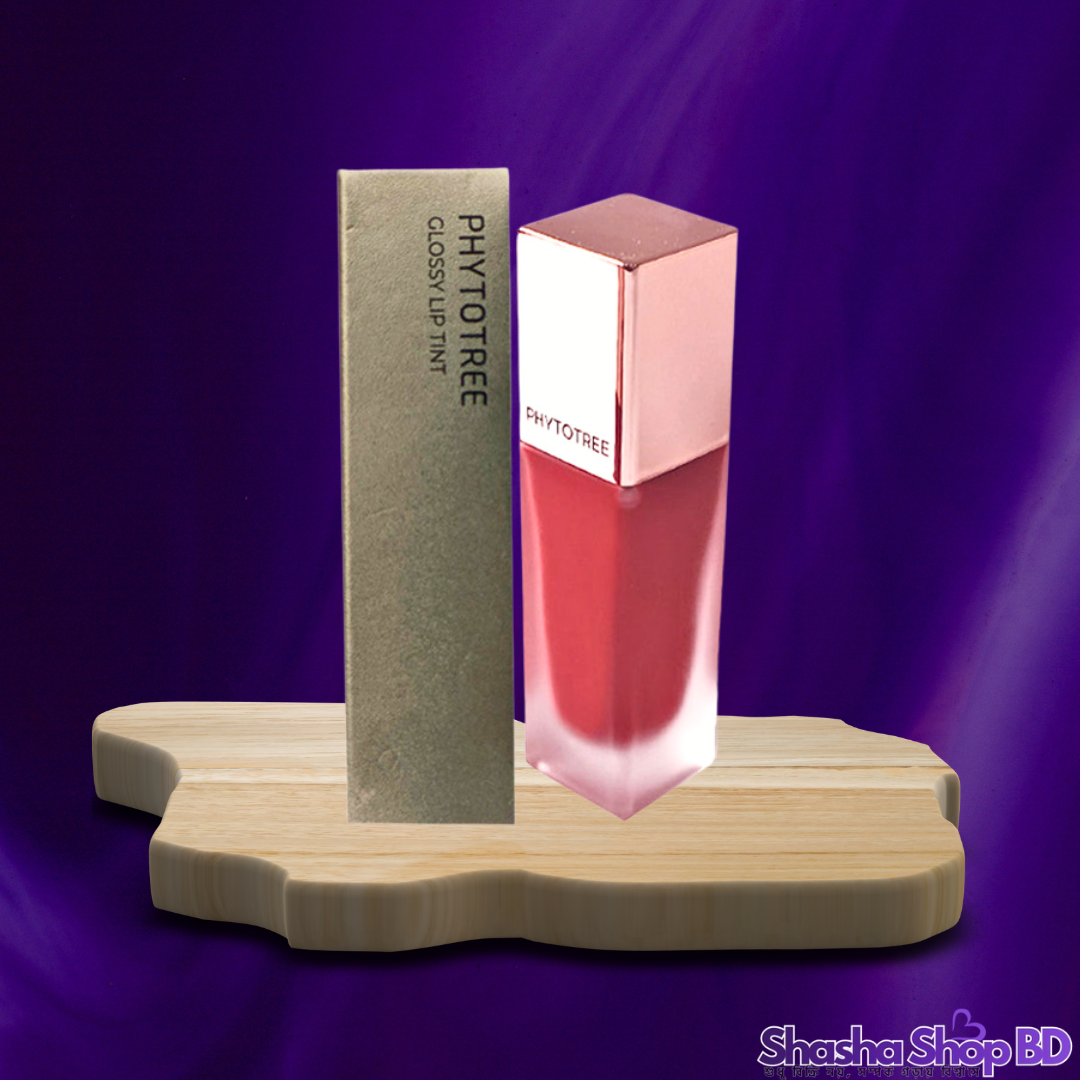 💎 Phytotree Glossy Lip Tint – Shade: RUBY GLOW (7.5g) | Shasha Shop BD