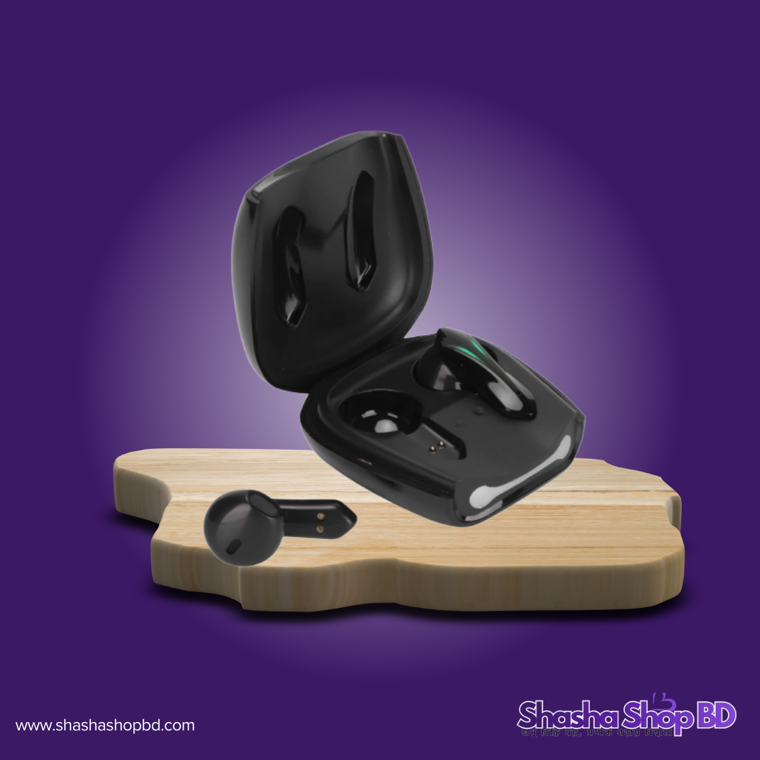 🎧 Shock Bass U32 HD Audio Wireless Stereo Earbuds 5.2 (Deep Bass, Bluetooth 5.2 & Ultra-Clear HD Audio – আপনার মিউজিক এবং গেমিং অভিজ্ঞতাকে নিয়ে যান নতুন উচ্চতায়!)