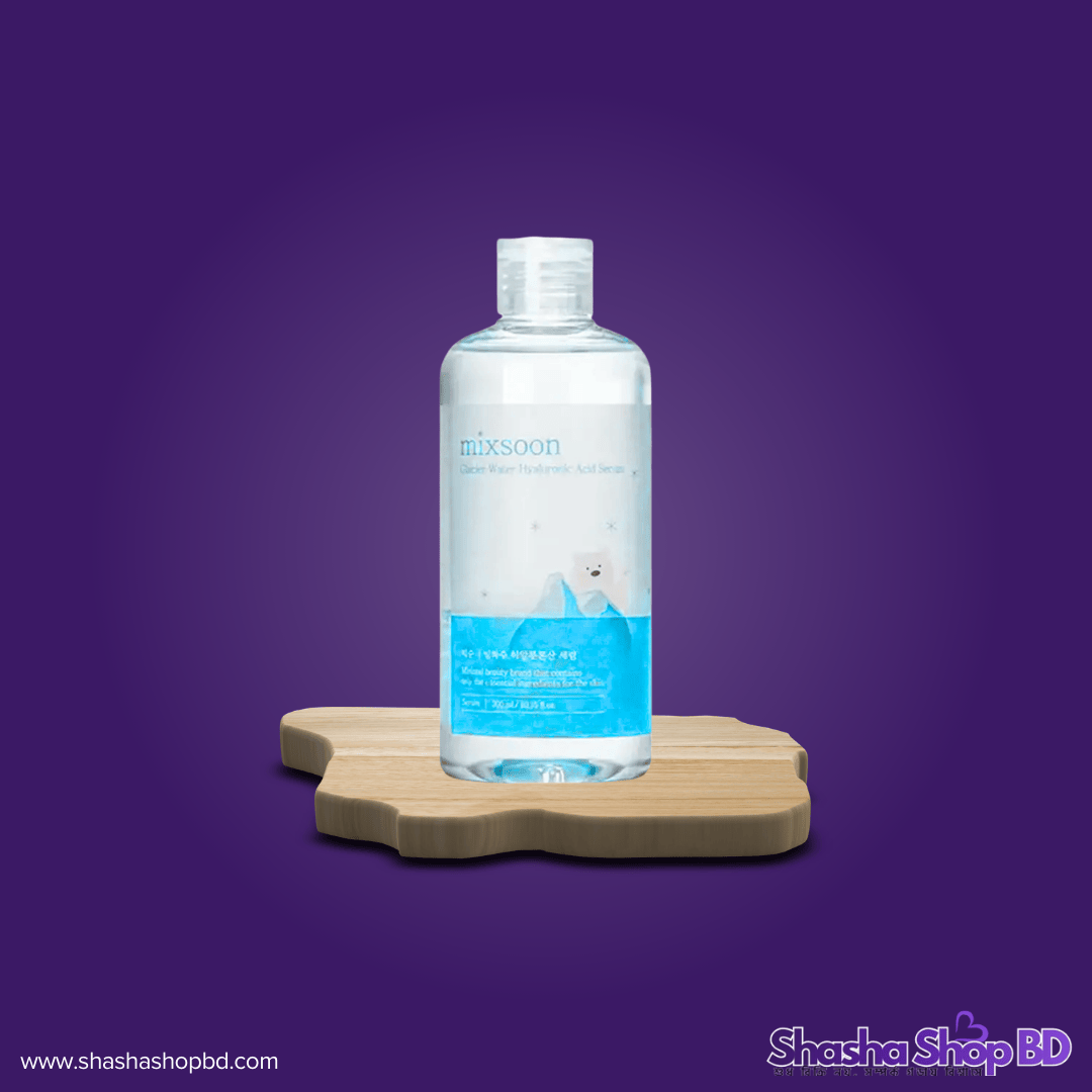 Mixsoon Hyaluronic Acid Serum with Glacier Water - 300ml (Mega Hydration & Instant Cooling – মরুভূমির মতো শুষ্ক ত্বকেও আনবে সজীবতার জোয়ার!)