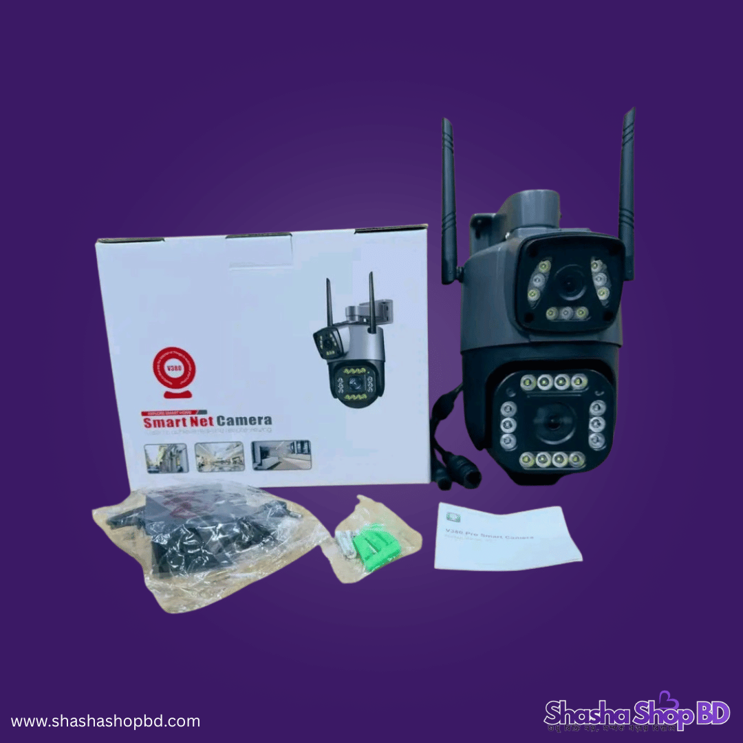 V380 Pro Dual Lens 4G SIM Supported Camera - ডাবল লেন্স এবং সিম সাপোর্টেড আলটিমেট সিকিউরিটি