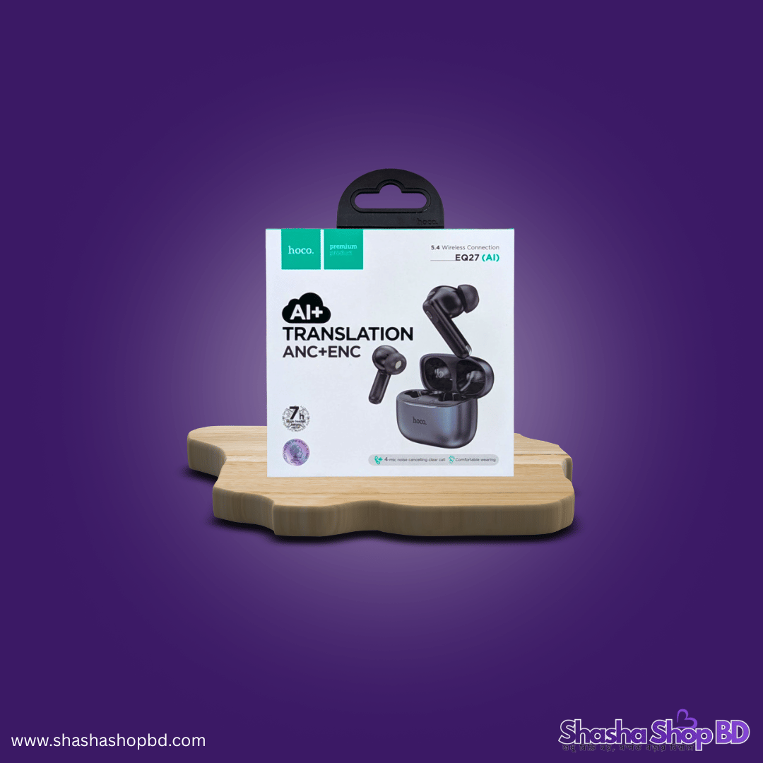 EQ27 Fun AI Translation Earbuds - কৃত্রিম বুদ্ধিমত্তা এবং নিখুঁত শব্দের সমন্বয়