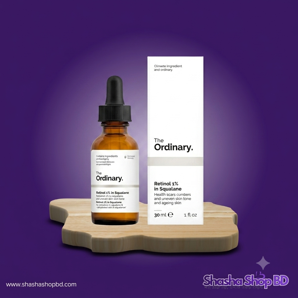 The Ordinary Retinol 1% in Squalane (30ml) – High-Strength Anti-Aging Serum