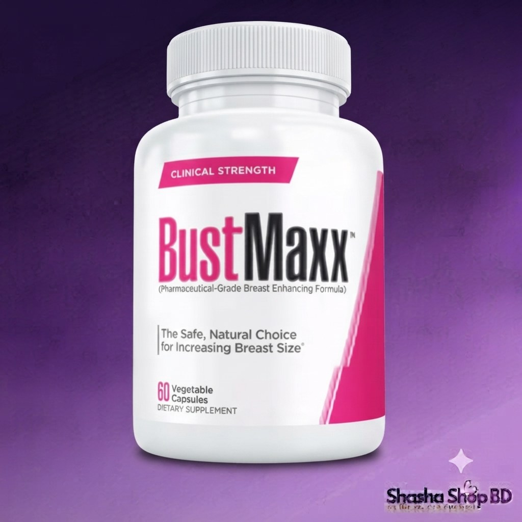BustMaxx Pharmaceutical-Grade Breast Enhancing Formula - 60 Vegetable Capsules | Clinical Strength Original USA Imported