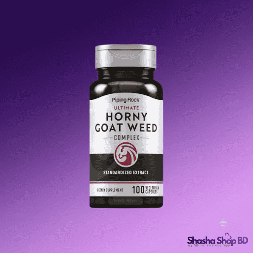 Piping Rock Ultimate Horny Goat Weed Complex – Standardized Extract (100 Vegetarian Capsules)