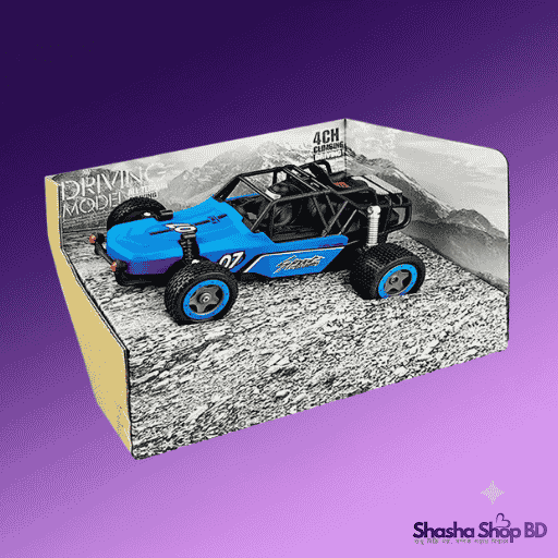 Kids All Terrain Car with Remote Control – 4CH Off-Road Buggy (Premium Quality)