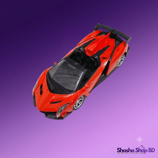 Kids Model Racing Car (Premium) – Red Convertible RC Sports Car | Shasha Shop BD