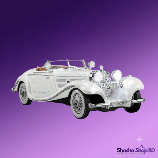 1:24 Mercedes-Benz 500K Retro Diecast Car – Sound & Light | Shasha Shop BD