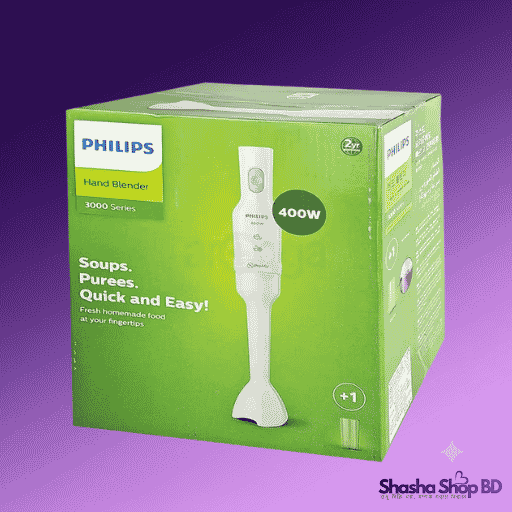 Philips 3000 Series HR2520 Hand Blender 400W – ProMix Technology | Shasha Shop BD