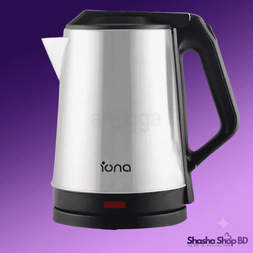 IONA GLK1806W 1.8L Stainless Steel Cordless Electric Kettle - Shasha Shop BD
