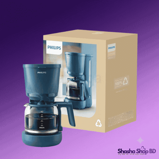 Philips 1000 Series Drip Coffee Maker HD7430/90 - 1000W, 10 Cups - Shasha Shop BD