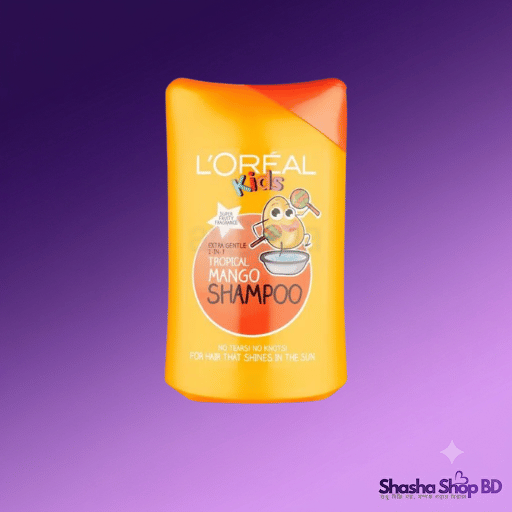 L'Oreal Kids Extra Gentle 2-in-1 Tropical Mango Shampoo 250ml - Shasha Shop BD