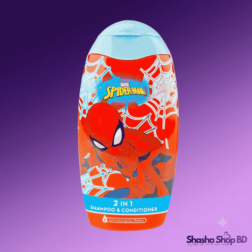 Marvel Spider-Man Kids 2in1 Shampoo & Conditioner 300ml - Shasha Shop BD