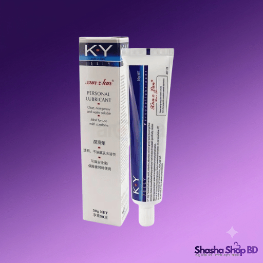 KY Jelly Personal Lubricant Gel 50g - Water Soluble, Non-Greasy - Shasha Shop BD