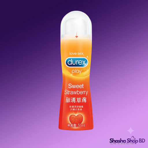 Durex Play Sweet Strawberry Flavored Lubricant 50ml - Shasha Shop BD