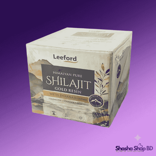 Leeford Himalayan Pure Shilajit Gold Resin with Swarna Bhasma | Shasha Shop BD