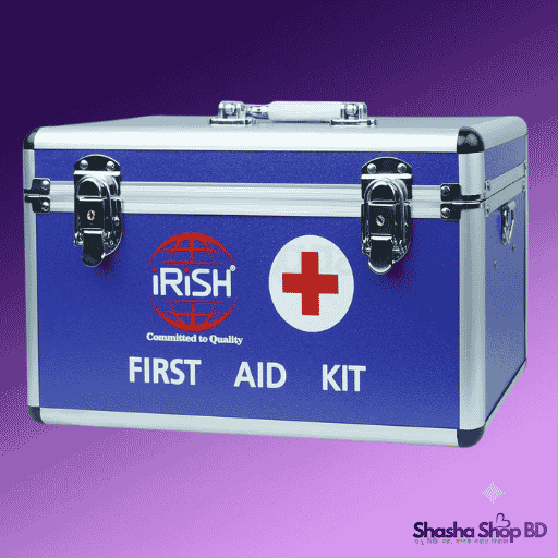 Irish First Aid Box Kit - Big Size Aluminum Case | Shasha Shop BD