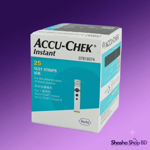 Accu-Chek Instant Blood Glucose Test Strips 25pcs - Roche | Shasha Shop BD
