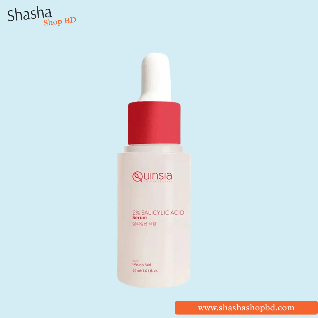 Quinsia 2% Salicylic Acid Acne Serum 30ml | Shasha Shop BD