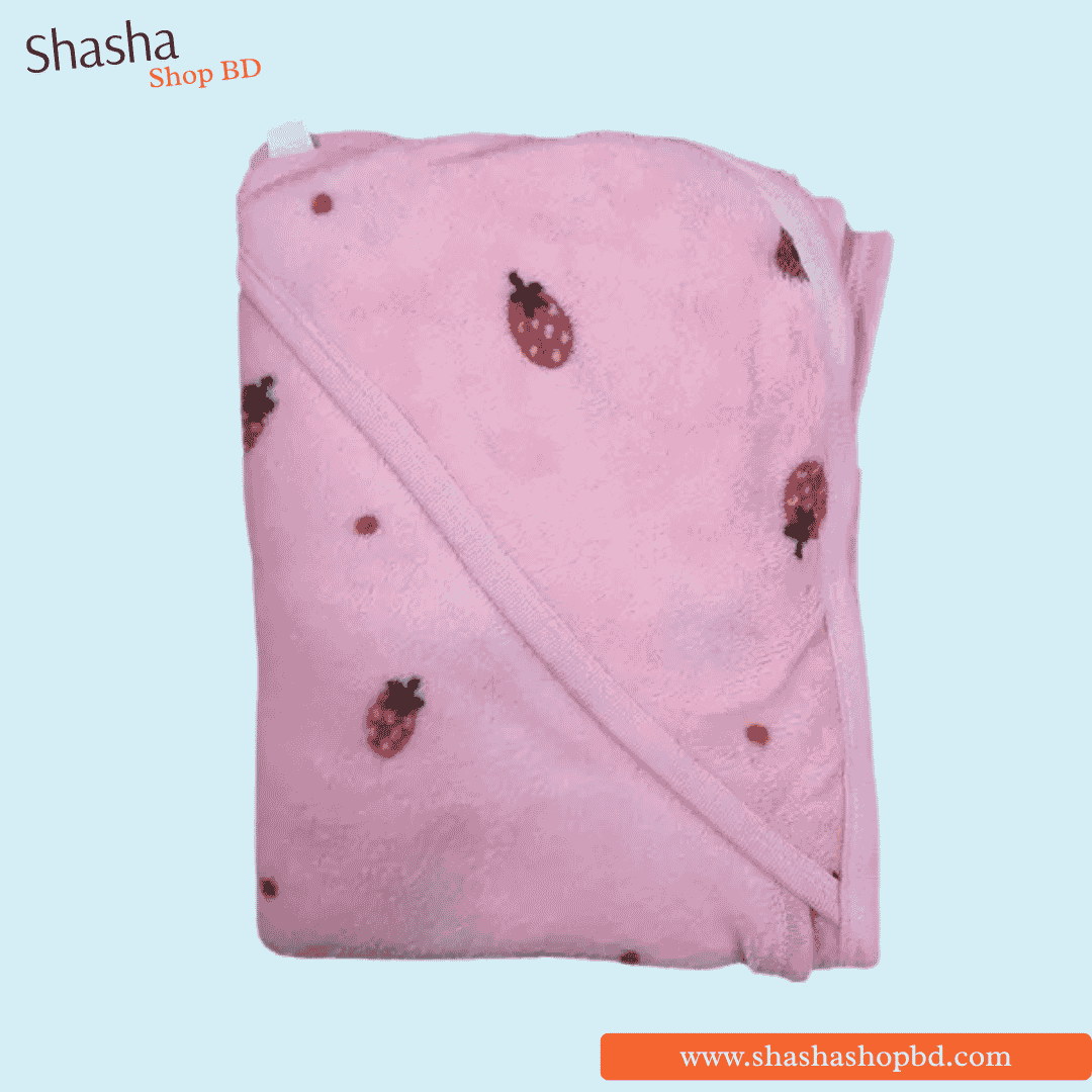 Doll Printed Baby Towels With Hood - 02 | Shasha Shop BD