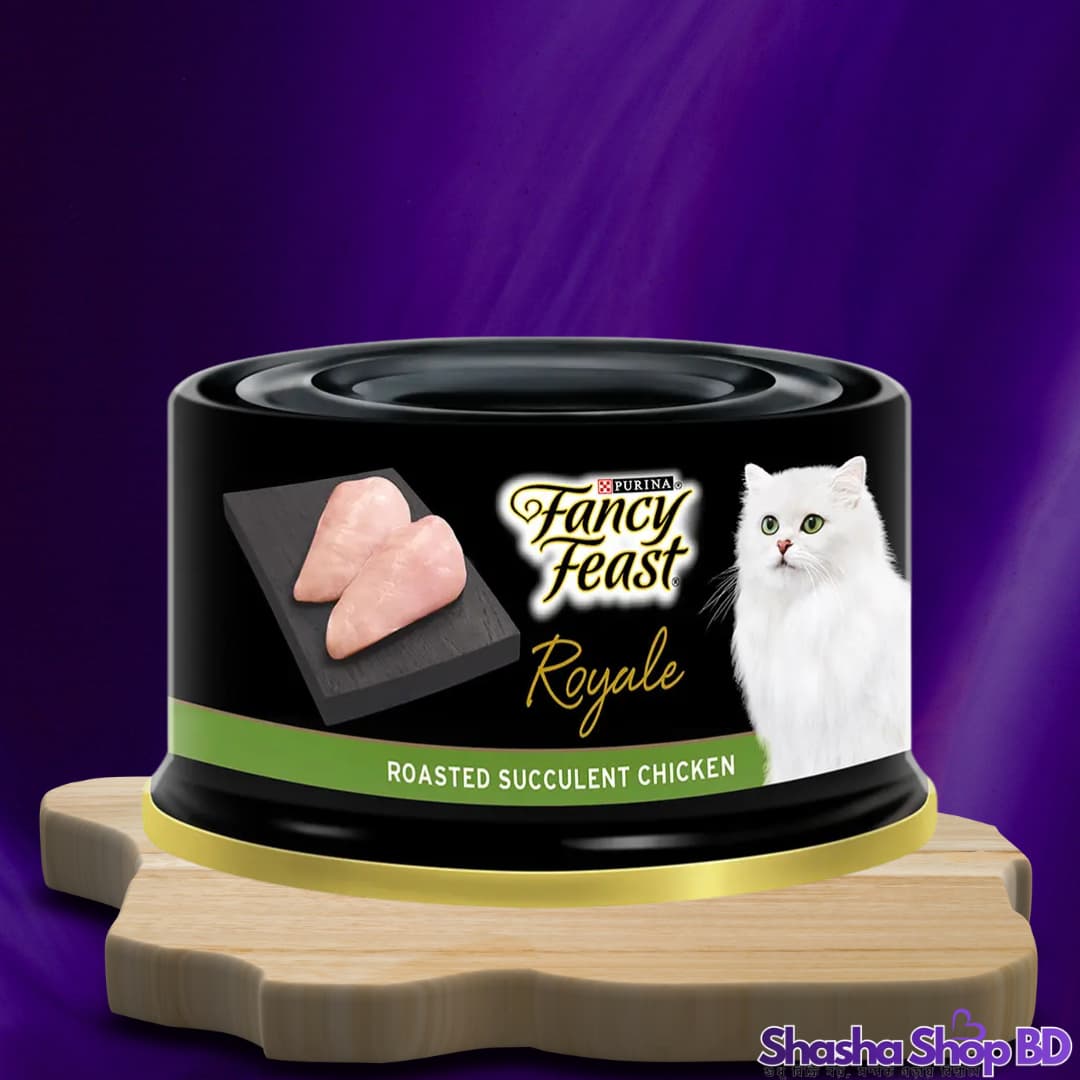 Purina Fancy Feast Royale Roasted Succulent Chicken 85g | Shasha Shop BD