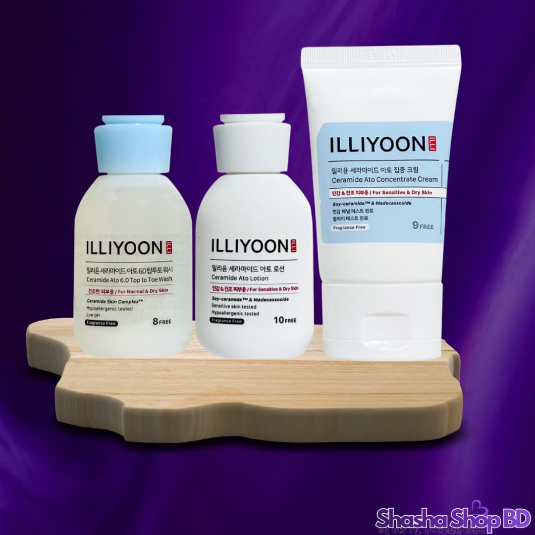 ILLIYOON Ceramide Ato Trial Kit | Shasha Shop BD
