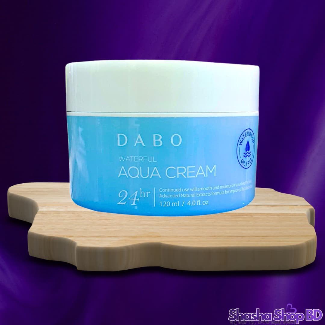 🌊 Dabo Waterful Aqua Cream 24hr, 120ml | Shasha Shop BD