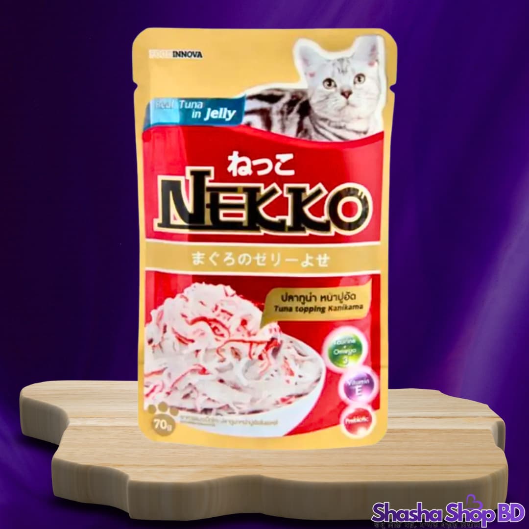 Nekko Tuna Topping Shrimp & Scallop 70g | Shasha Shop BD