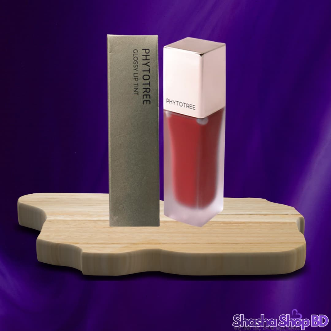 🔮 Phytotree Glossy Lip Tint – Shade: VIOLET MYSTIQUE (7.5g) | Shasha Shop BD
