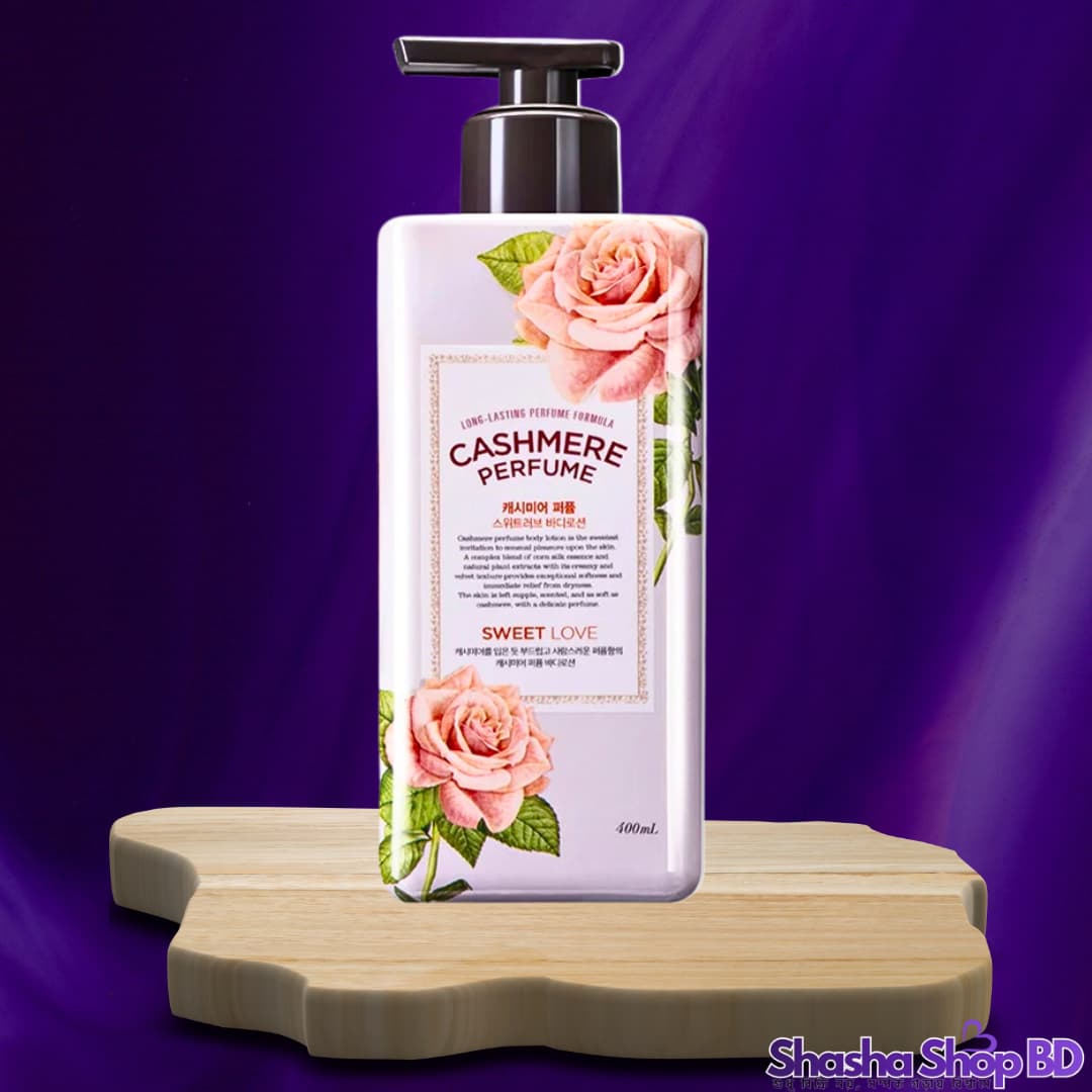 💕 On the body Cashmere Perfume – Sweet Love Body Lotion 400ml | Shasha Shop BD