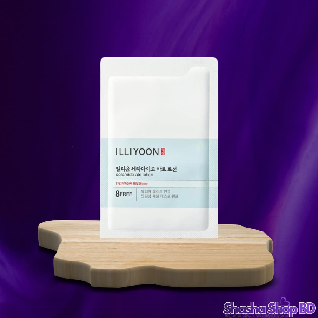 💙 Illiyoon Ceramide Ato Lotion 5ml (Sample) | Shasha Shop BD