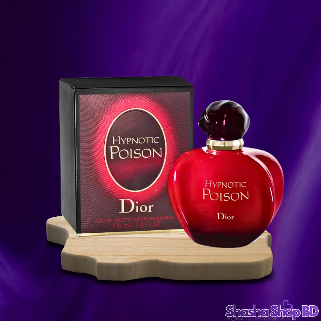 🍎 Dior Hypnotic Poison Eau De Toilette – 100ml | Shasha Shop BD