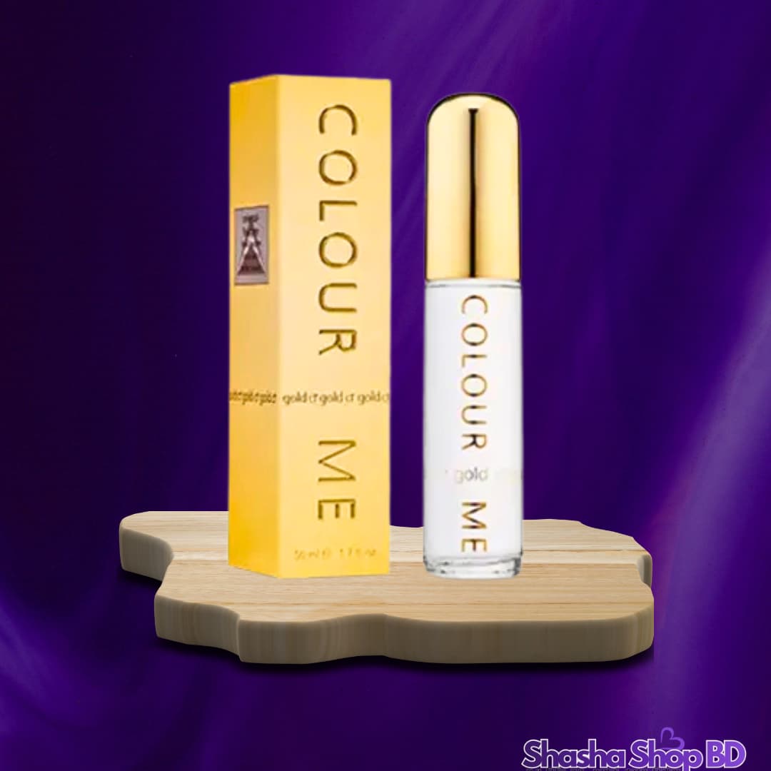 Colour Me Gold Eau De Parfum for Men – 50ml | Shasha Shop BD