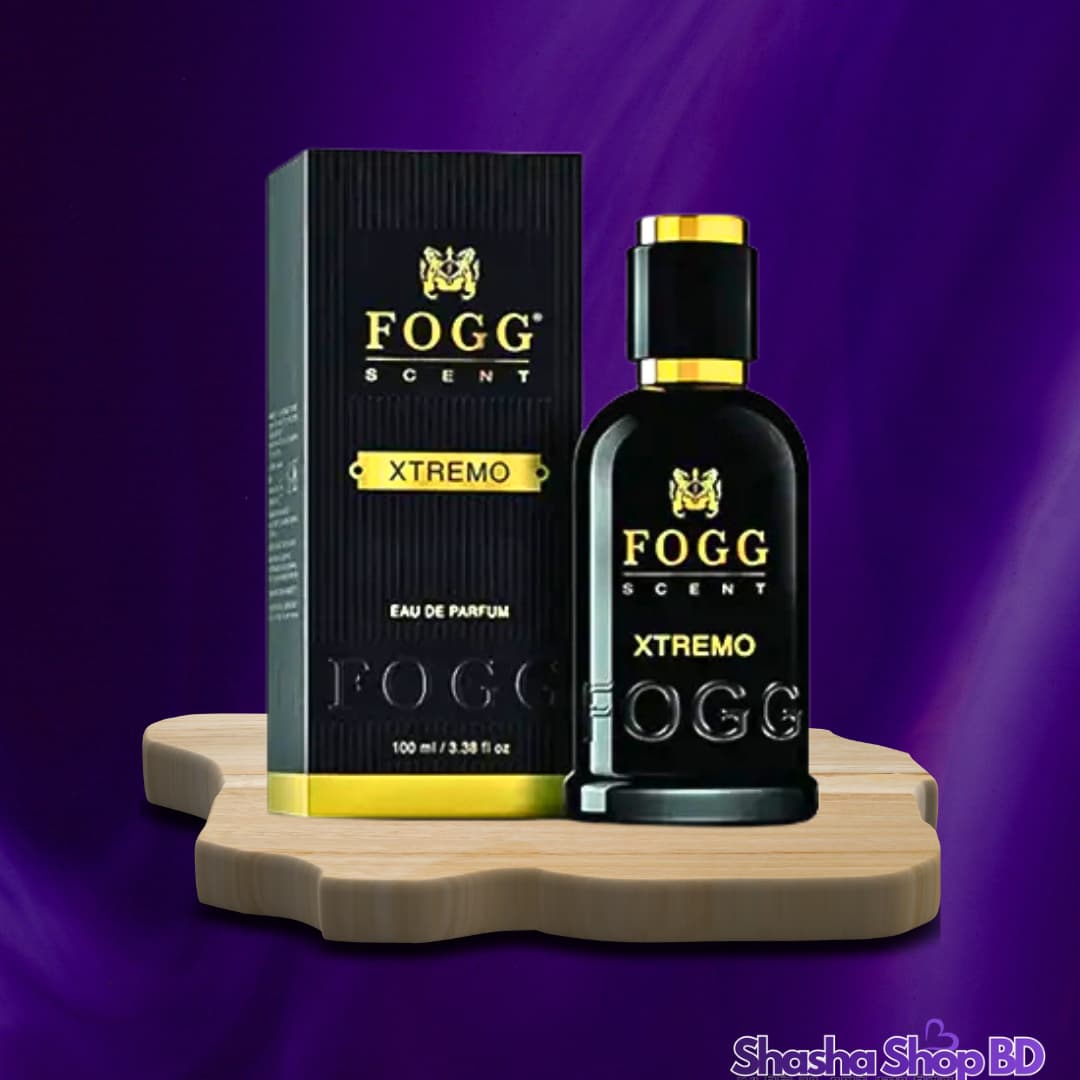🖤 Fogg Scent Xtremo Eau De Parfum Spray for Men – 100ml | Shasha Shop BD