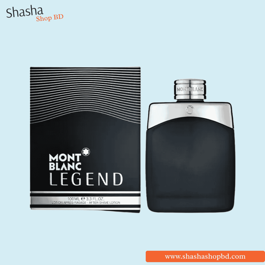 Mont Blanc Legend After Shave Lotion 100ml | মন্ট ব্ল্যাঙ্ক লিজেন্ড আফটার শেভ | Shasha Shop BD