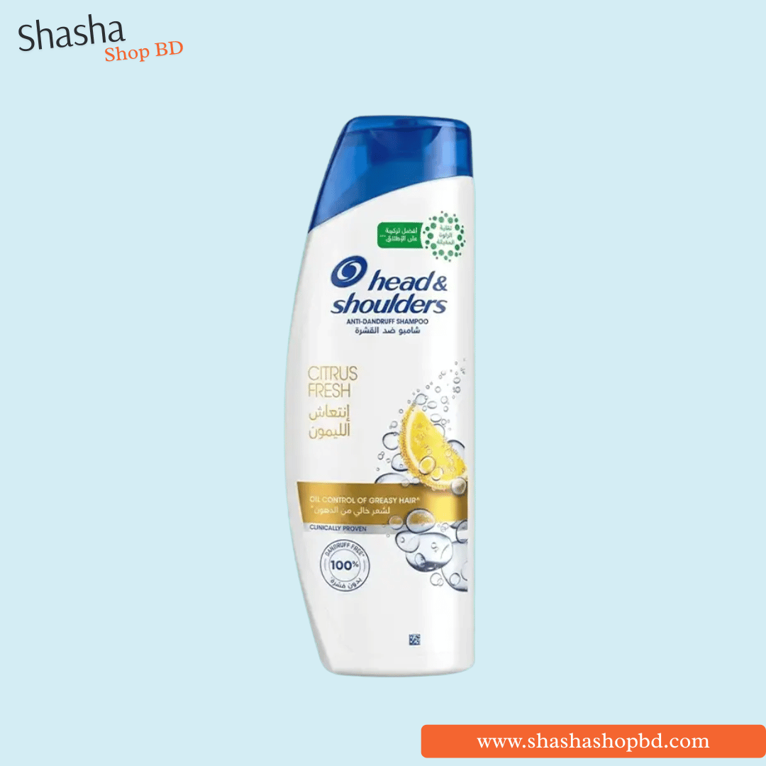 Head & Shoulders Citrus Fresh Shampoo 350ml | Shasha Shop BD