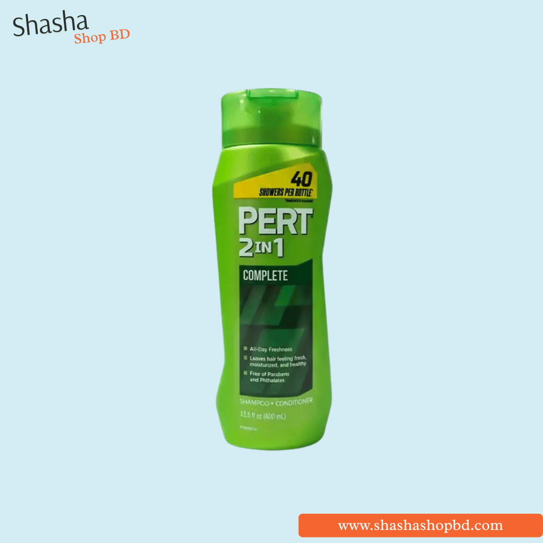 Pert Plus 2in1 Complete Shampoo + Conditioner 400ml | Shasha Shop BD
