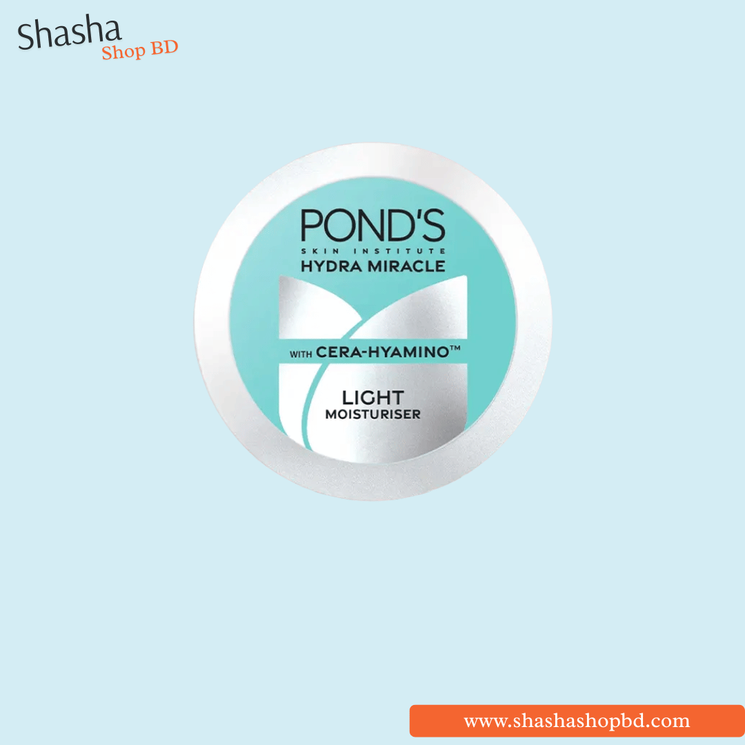 Pond's Hydra Miracle Light Moisturiser 50ml | Cera-Hyamino | Shasha Shop BD