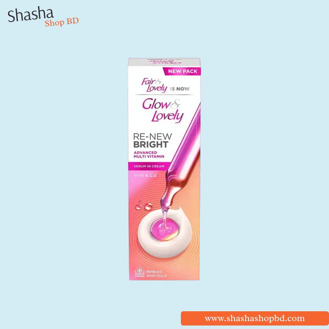 Glow & Lovely Re-New Bright Advanced Multivitamin Cream 80g | Shasha Shop BD
