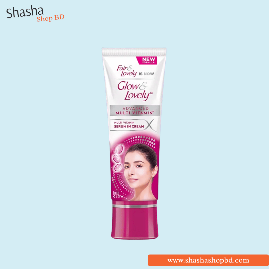 Glow & Lovely Advanced Multivitamin Cream 47g | HD Glow & Multi Vitamin Serum in Cream | Shasha Shop BD