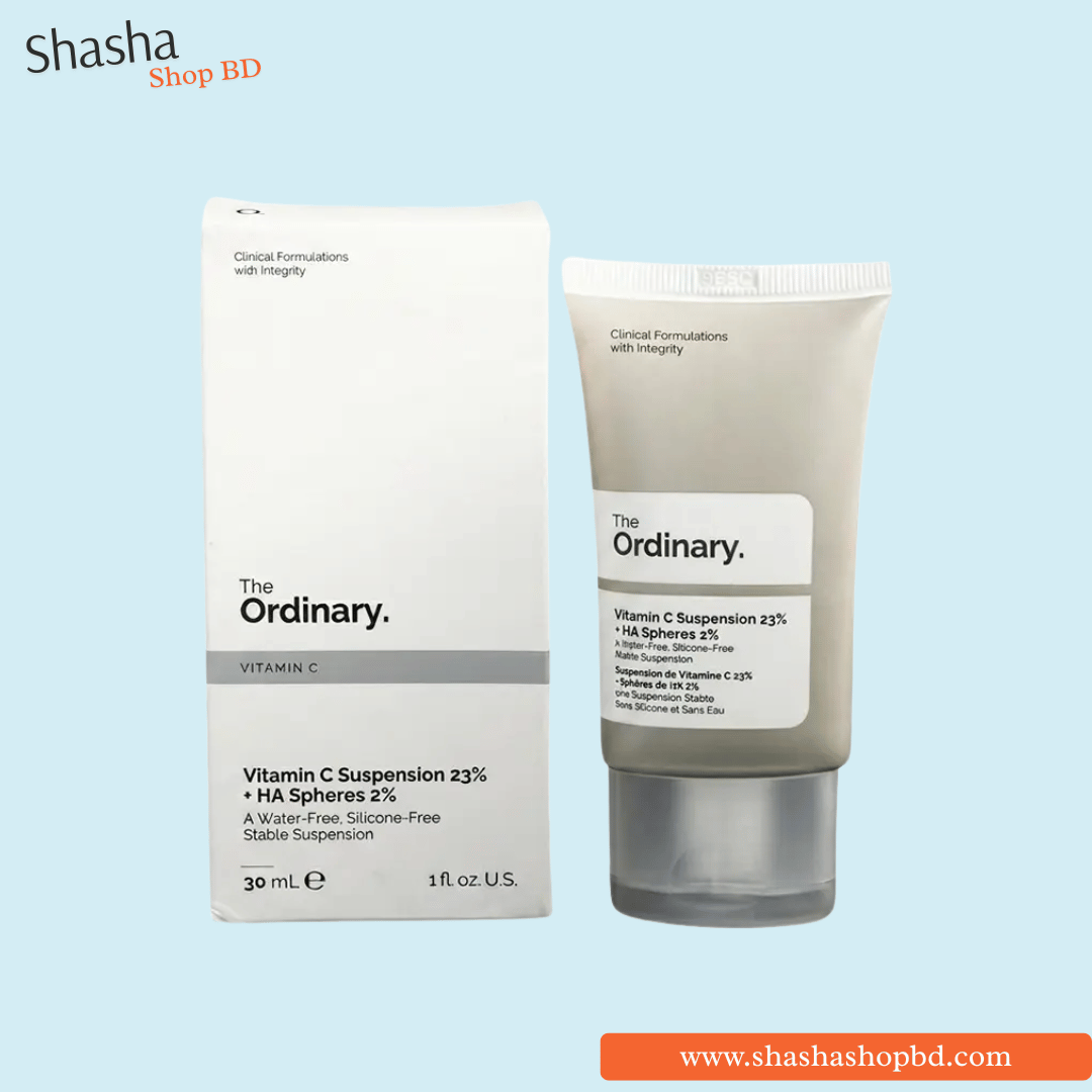 The Ordinary Vitamin C Suspension 23% + HA Spheres 2% 30ml | Shasha Shop BD