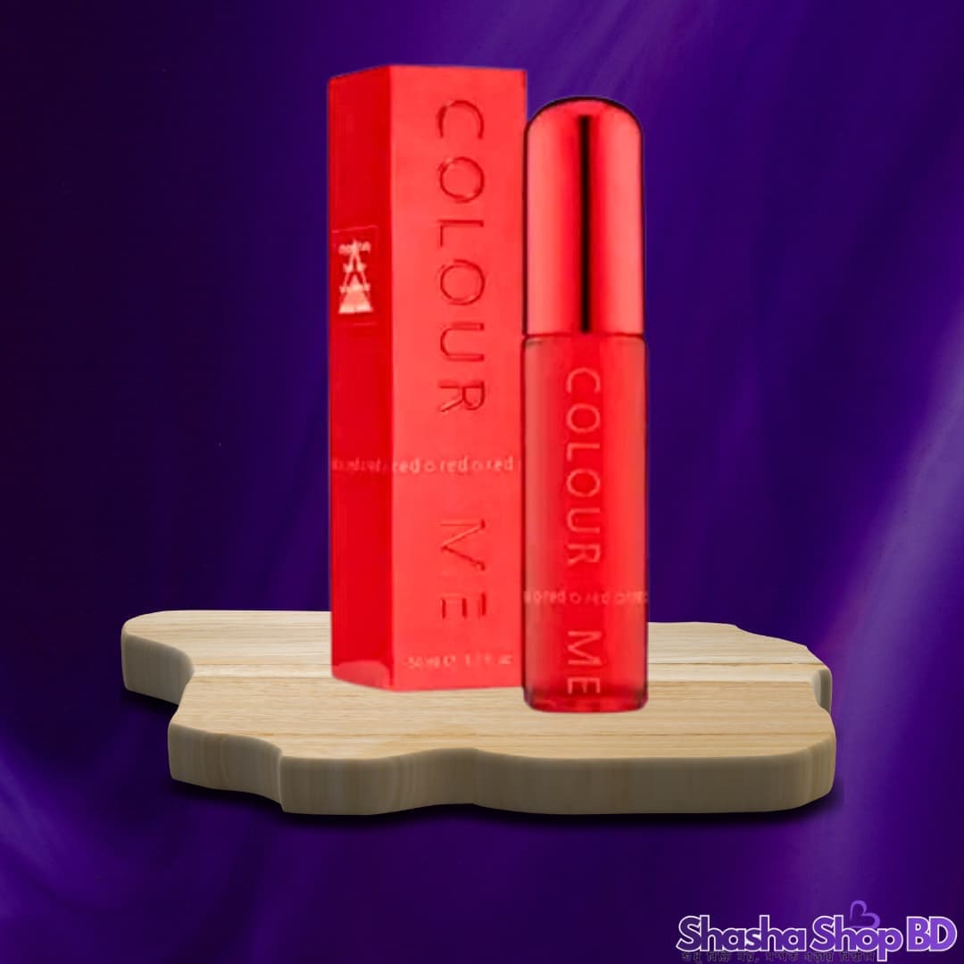 Colour Me Red Parfum De Toilette Perfume Spray 50ml | Shasha Shop BD