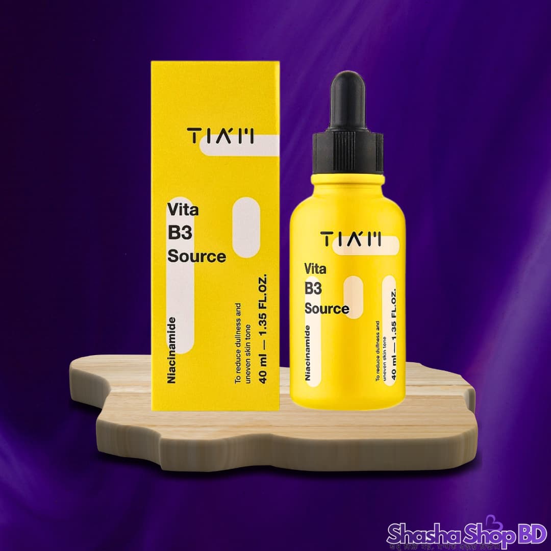 TIAM Vita B3 Source (Niacinamide 10% + Arbutin 2%) – 40ml | Shasha Shop BD