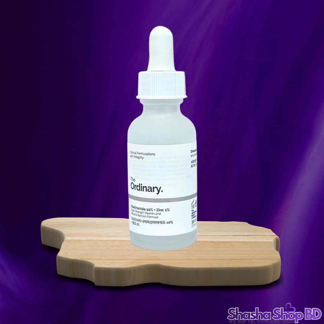 The Ordinary Niacinamide 10% + Zinc 1% – 30ml | Shasha Shop BD