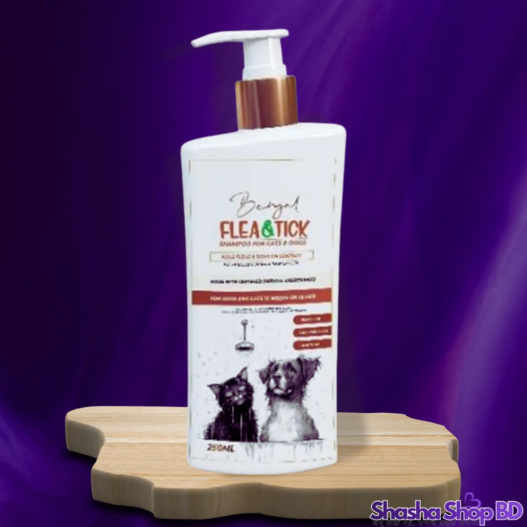 Bengal Flea & Tick Pet Shampoo 250ml | দাম – Shasha Shop BD