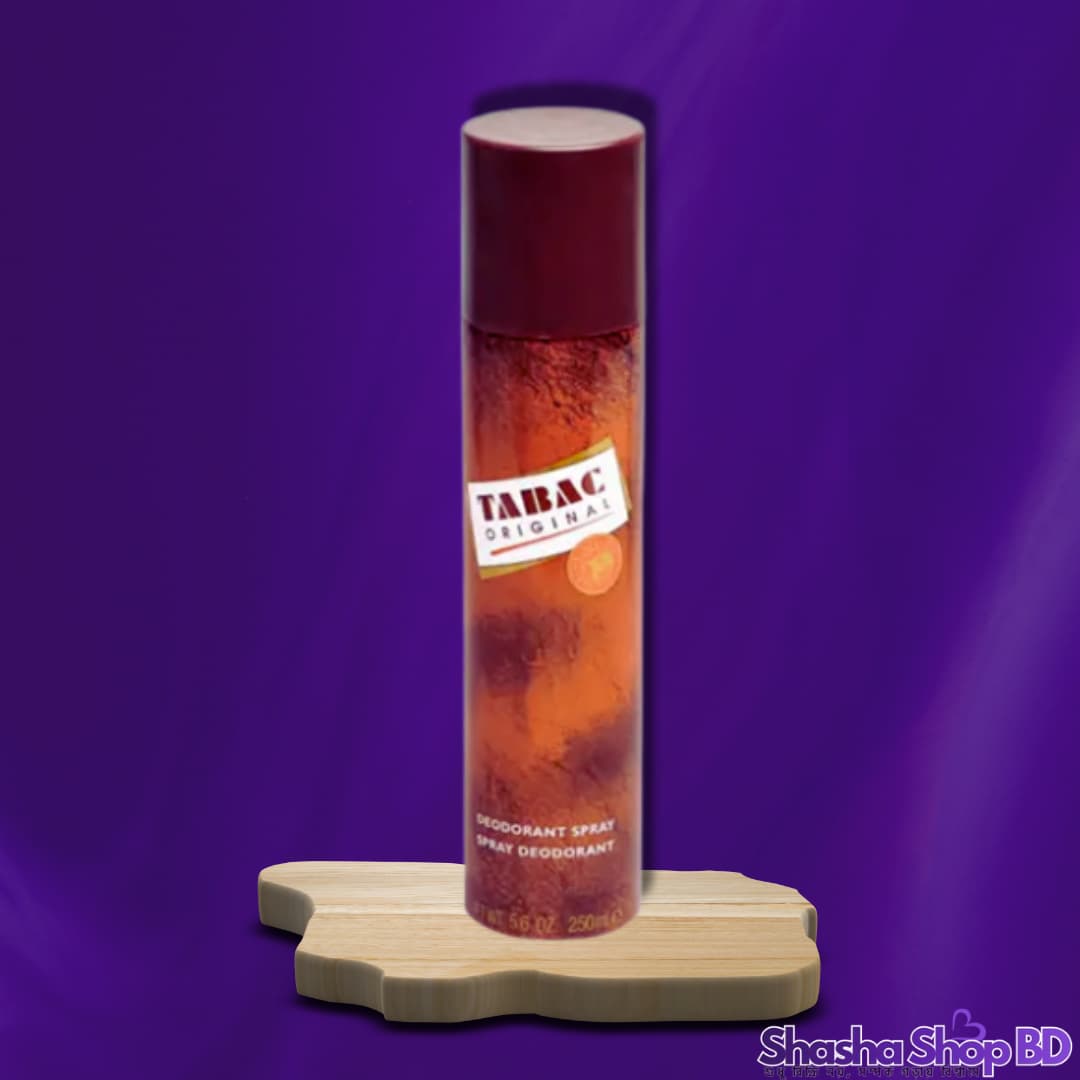 Tabac Original Deodorant Spray – 250ml (Classic, Masculine & Timeless – ১৯৫৯ সাল থেকে আভিজাত্যের এক অনন্য নাম!)