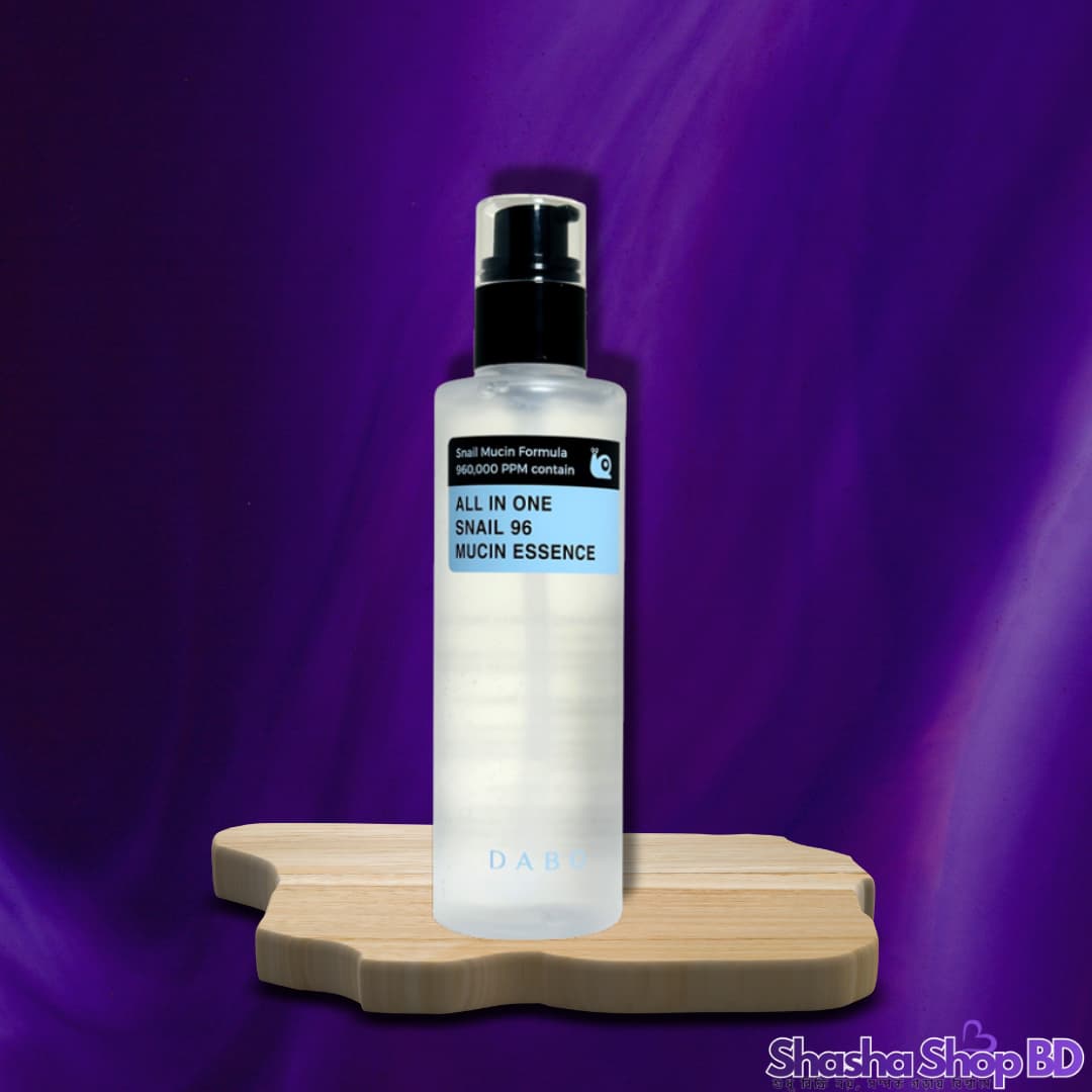 Dabo All In One Snail 96 Mucin Essence (100ml) (96% Snail Secretion Filtrate, Deep Repair & Radiant Glow – সাশ্রয়ী মূল্যে পান প্রিমিয়াম গ্লাস স্কিন কেয়ার!)