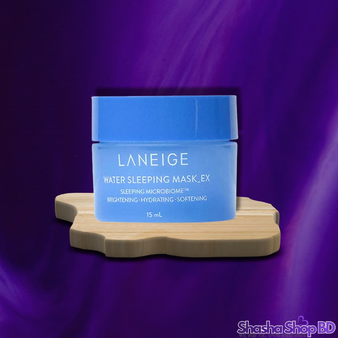 Laneige Water Sleeping Mask EX (15ml - Travel Size) (Overnight Revitalizing, Sleeping Micro-Biome™ & Intense Hydration – রাতে ঘুমানোর সময় ত্বককে দিন জাদুকরী সতেজতা!)