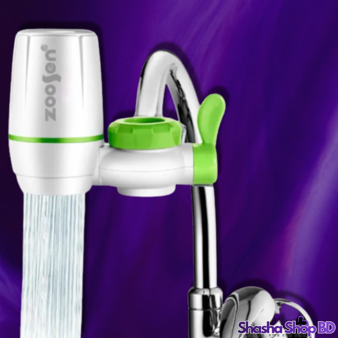 💧 Zoosen Faucet Water Purifier (Model: ZSW-010B) (Clean Water, Healthy Life – সরাসরি কলের পানিকে করুন পানযোগ্য ও নিরাপদ!)