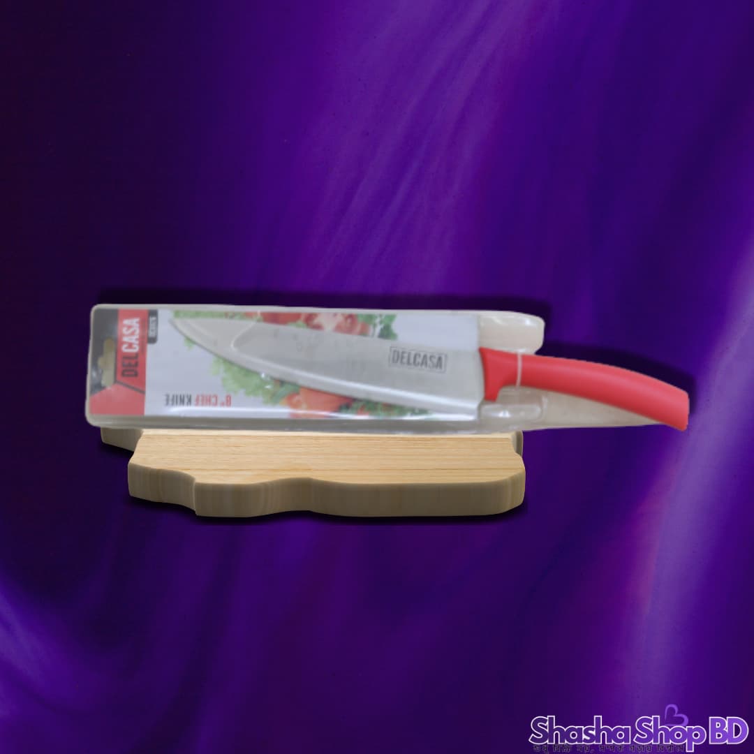 🔪 Delcasa Chef Knife 8 Inches (Model: DC1826) (Precision Cutting for Every Kitchen – আপনার রান্নার প্রতিটি কাটকে করুন নিখুঁত ও সহজ!)